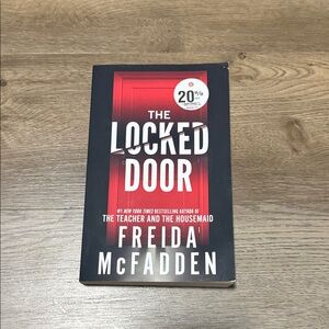 'The Locked Door' Black and Red Coffee Table Book